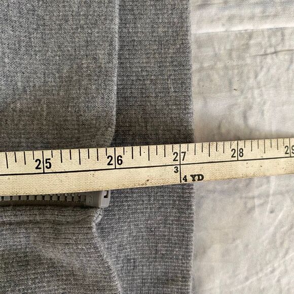 MTA sport men XL full zip longsleeve hooded jacket w/front pockets grey - Picture 10 of 11